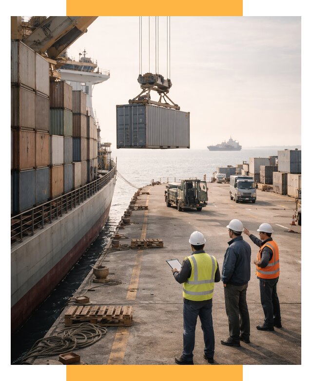 Морские перевозки грузов по миру от 48074 р. | СетСервис-Взн