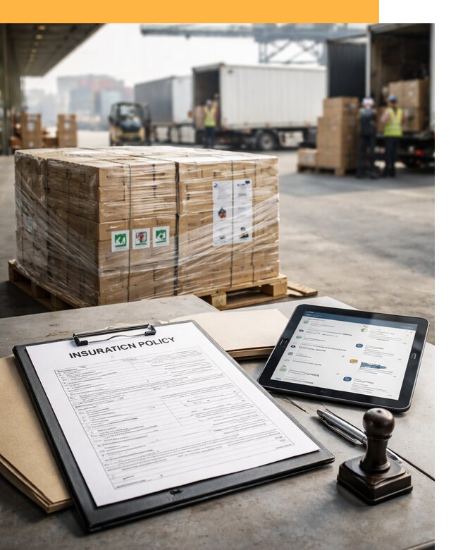 Страхование международных грузов от 3739 руб, полная защита