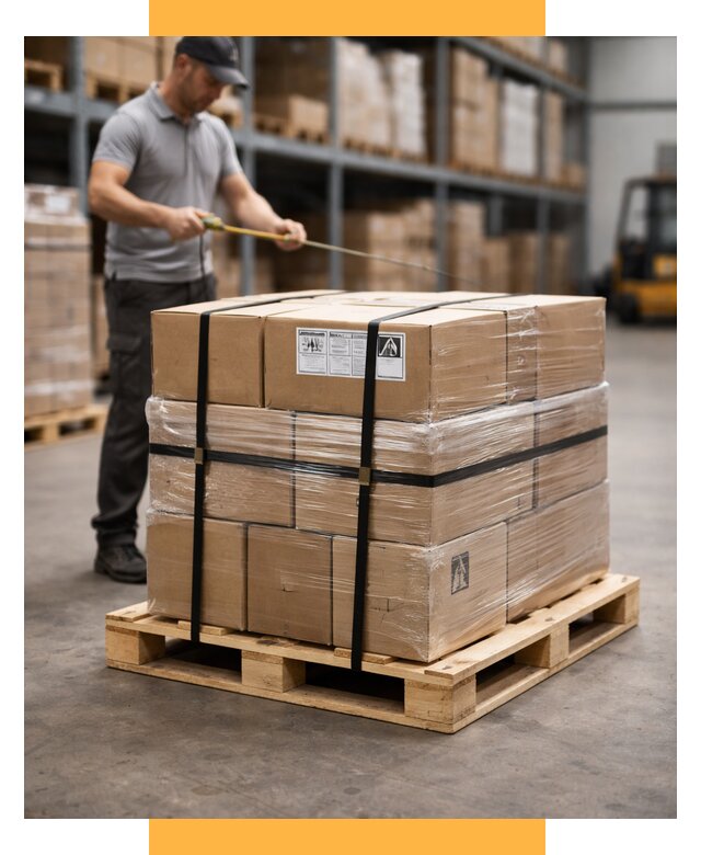 Упаковка и паллетирование грузов от 3739 р. | СетСервис-Взн