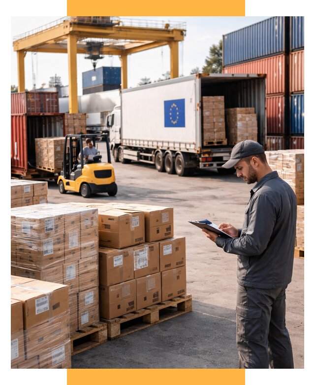 Доставка грузов из Европы от 12820 р., логистика СетСервис-Взн