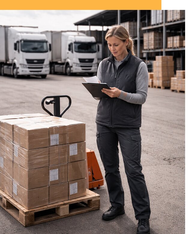 Доставка грузов из Европы к дверям клиента от 12820 руб