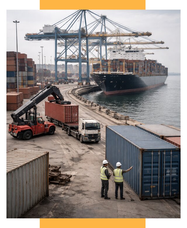 Морские перевозки из Европы от 64098 р. за контейнер | СетСервис-Взн