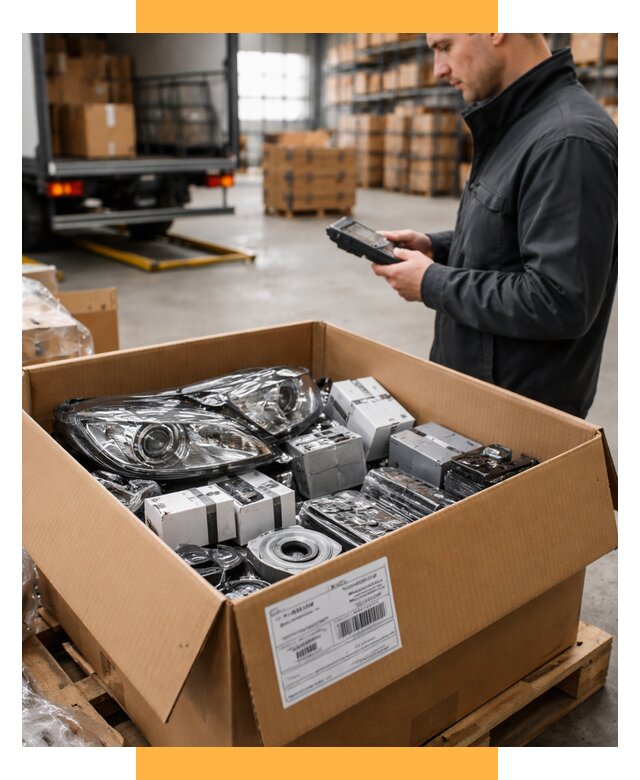 Доставка автозапчастей из Европы под ключ от 13354 р. | СетСервис-Взн