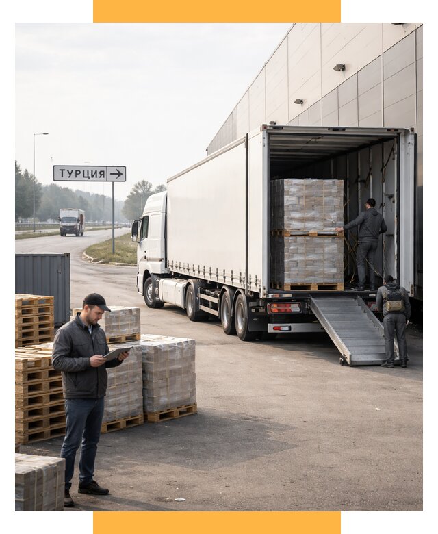 Автоперевозки и доставка фурой из Турции от 128196 р. | СетСервис-Взн