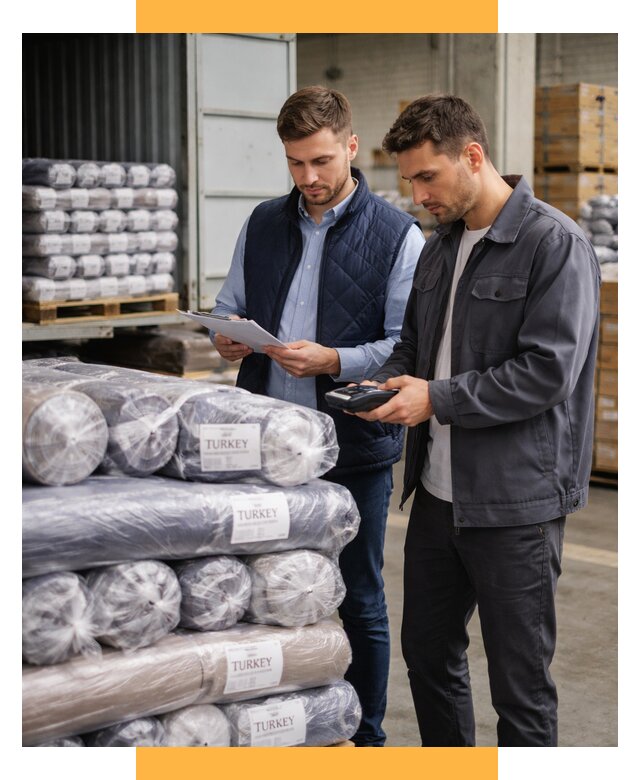 Доставка текстиля из Турции от 48074 р. под ключ, СетСервис-Взн