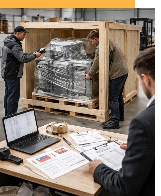 Доставка промышленного оборудования из США от 69440 руб