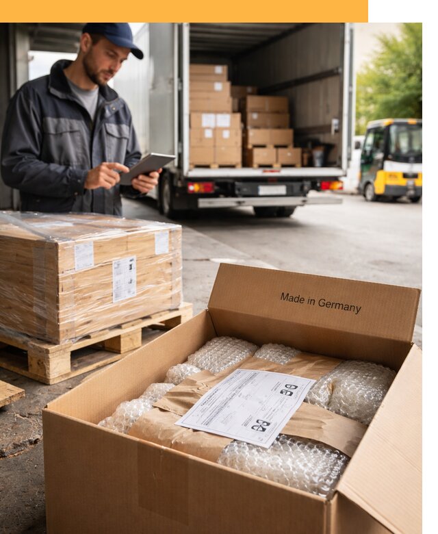 Доставка грузов из Германии от 48074 руб с таможенным оформлением