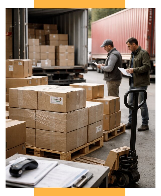 Доставка грузов из Италии в Россию от 19229 р. СетСервис-Взн