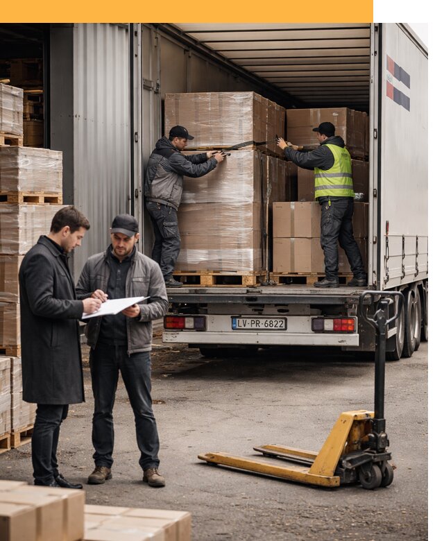 Автоперевозки из Латвии — международная доставка от 80123