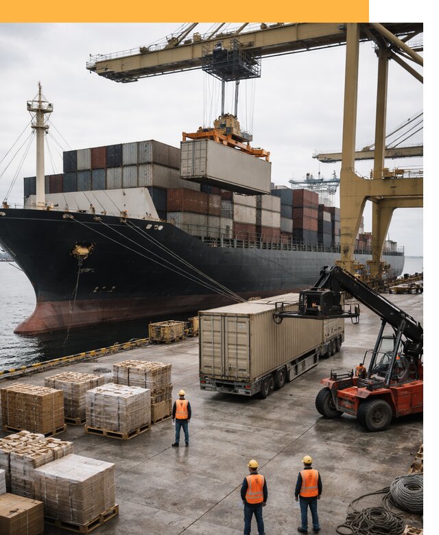 Морские перевозки из Индии: доставка FCL/LCL, таможня от 128196