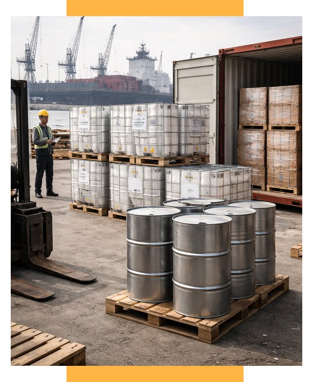 Доставка химического сырья из Индии от 267075 р. | СетСервис-Взн