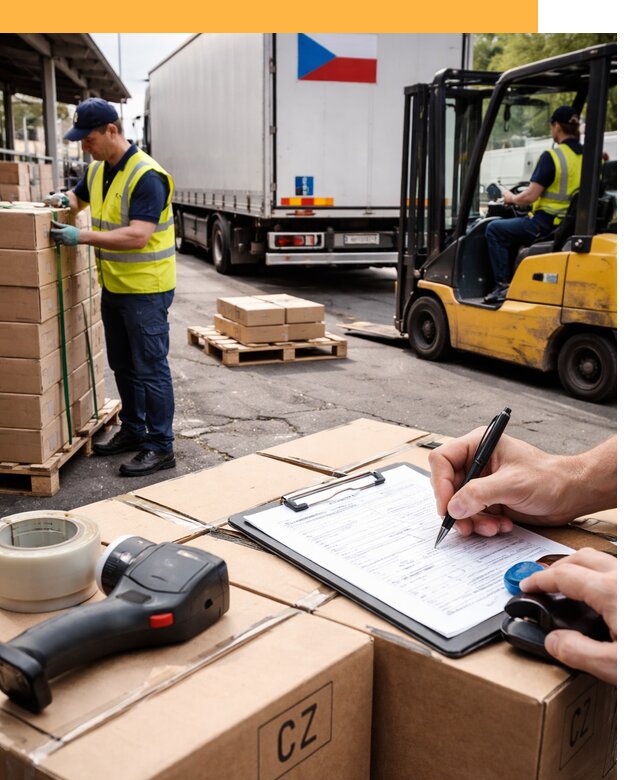 Доставка грузов в Чехию от 37391 руб, международные перевозки