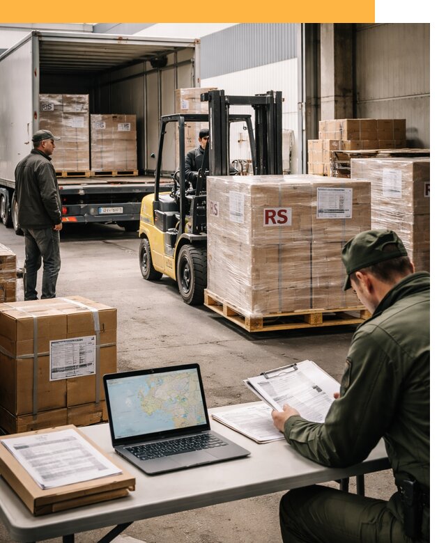 Доставка грузов в Сербию от 48074 руб, международные перевозки