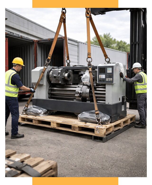 Перевозка станков и таможня от 64098 р. | СетСервис-Взн логистика