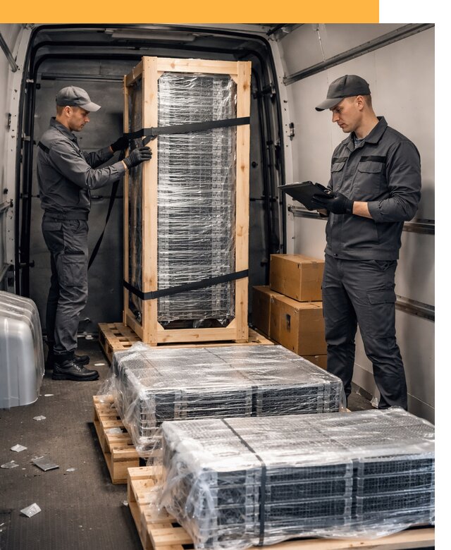 Международная перевозка серверного оборудования от 7478 руб за ед