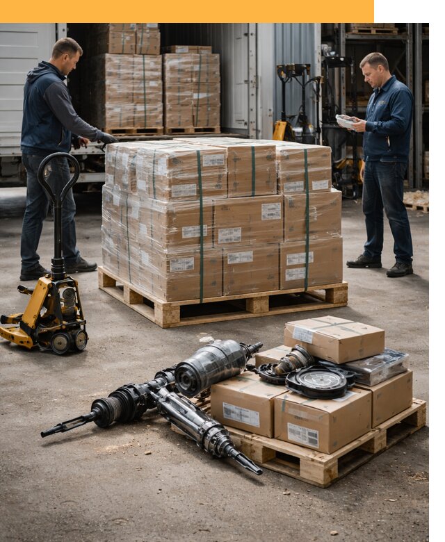 Международная перевозка автозапчастей по миру от 4807 руб