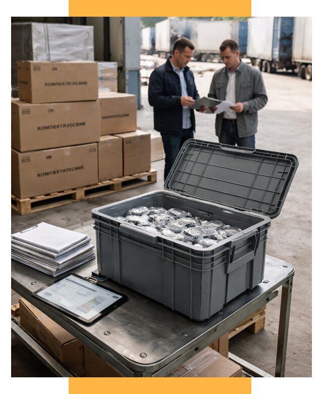 Перевозка комплектующих из Китая от 6944 р. | СетСервис-Взн