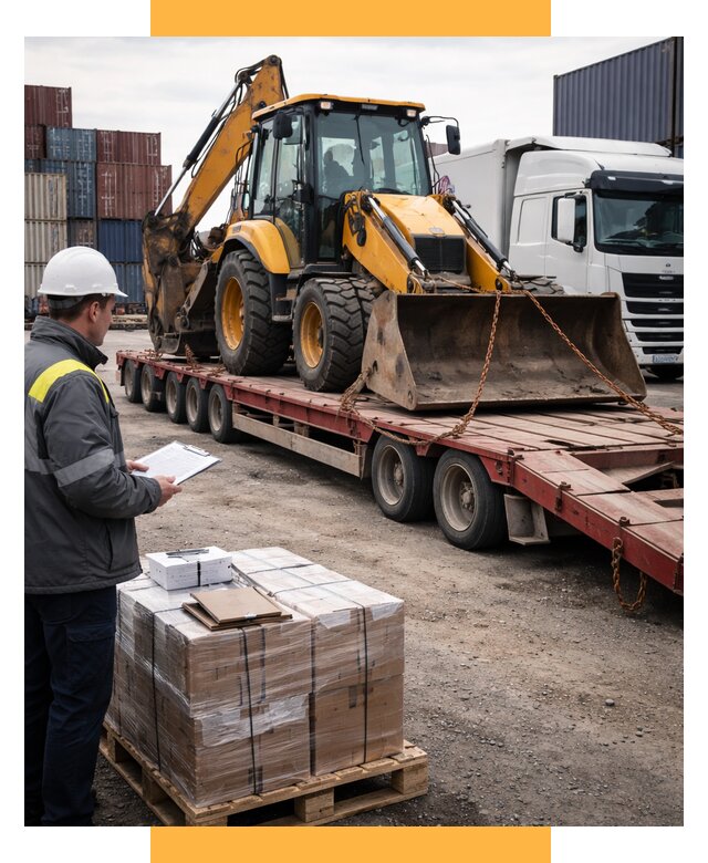 Международная перевозка спецтехники от 48074 р., СетСервис-Взн