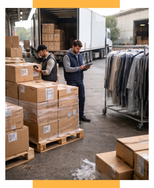 Перевозка и доставка одежды из Китая от 8012 р., СетСервис-Взн