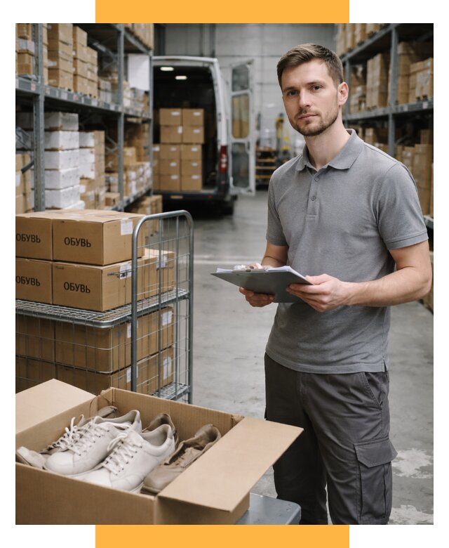 Доставка обуви из Китая и Турции от 4807 р. СетСервис-Взн