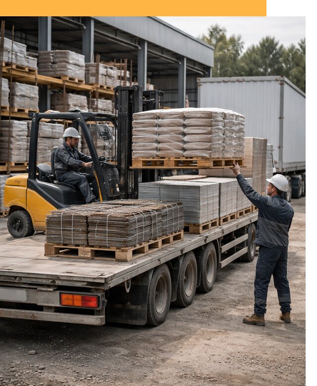 Перевозка строительных материалов по миру от 5876 руб