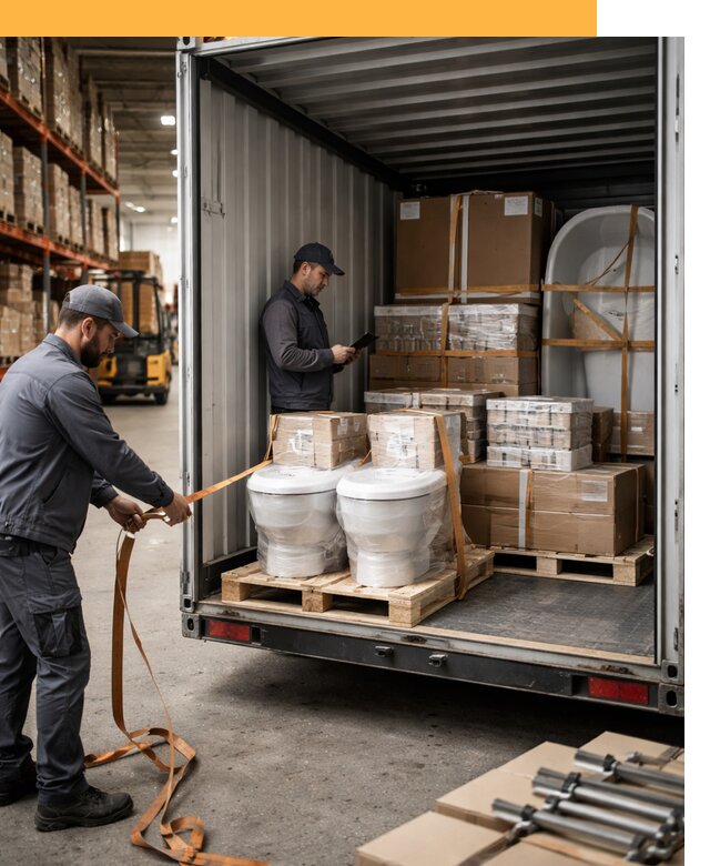 Перевозка сантехнического оборудования по России и миру от 1923