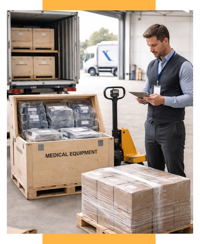 Перевозка медицинского оборудования от 16025 р. в СетСервис-Взн