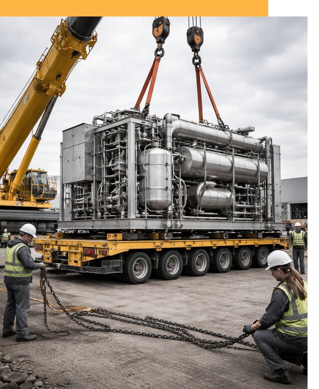 Перевозка тяжеловесных грузов по миру от 160245 руб