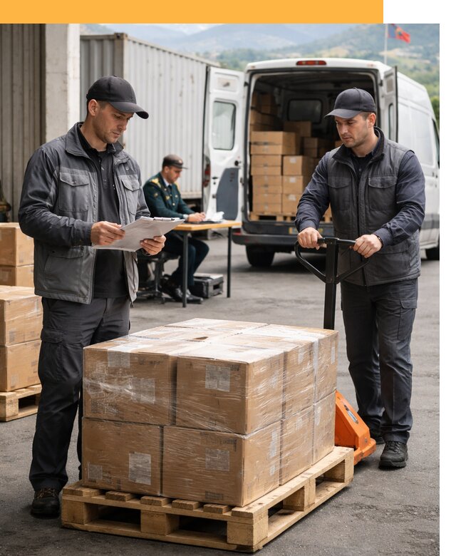 Доставка грузов через Армению, быстрая таможенная очистка от 26708