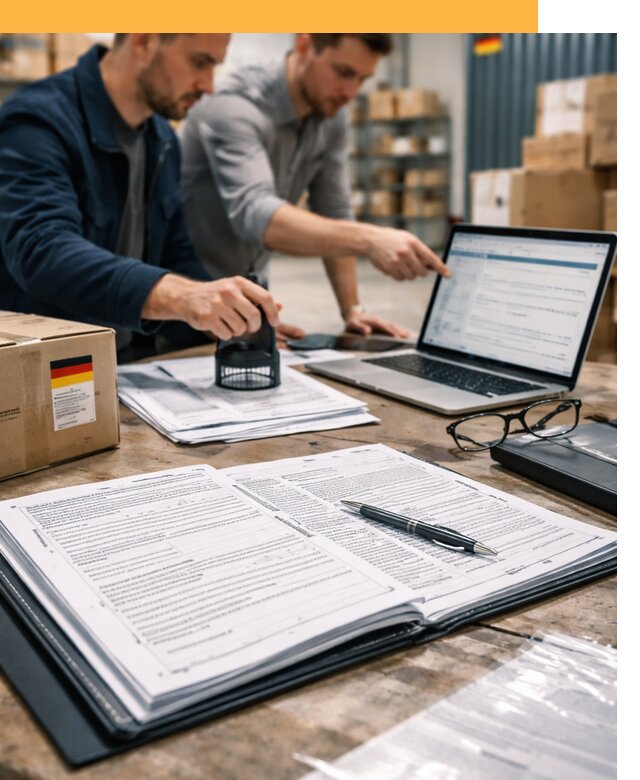 Таможенное оформление грузов из Германии от 9615 руб.