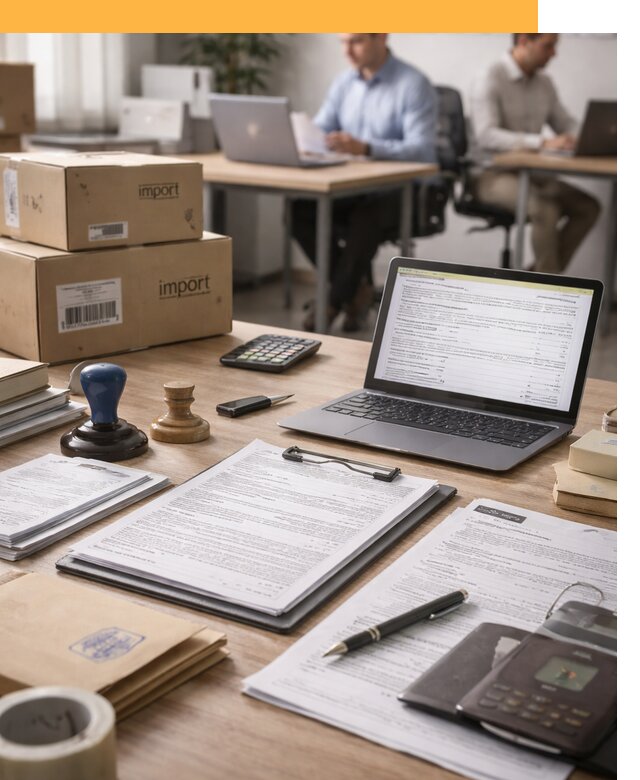 Таможенное оформление импорта от 16025 руб. с полным сопровождением