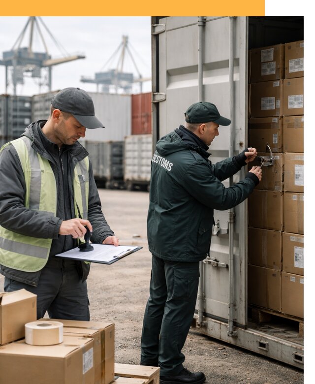 Организация таможенного транзита грузов через границу от 8012 руб