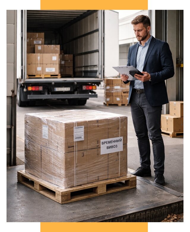 Временный вывоз товаров под ключ от 8546 р. | СетСервис-Взн