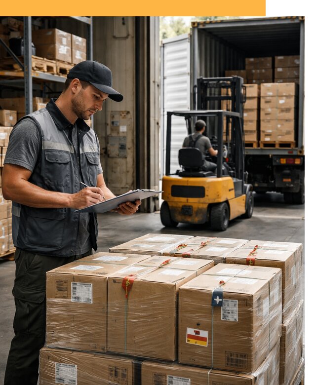 Реэкспорт товаров с таможенным оформлением и доставкой от 12820