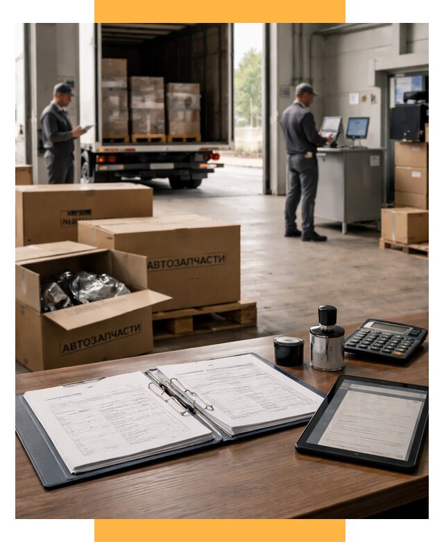 Таможенное оформление автозапчастей под ключ от 9081 р., СетСервис-Взн