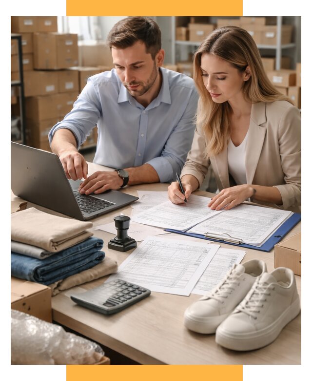 Таможенное оформление одежды и обуви от 6944 р. | СетСервис-Взн