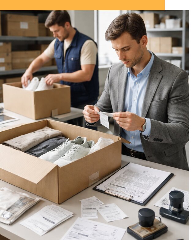 Таможенное оформление одежды и обуви по выгодной цене от 6944 руб