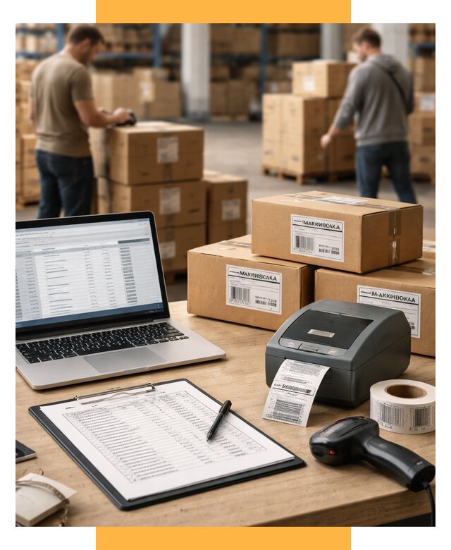 Маркировка импортных товаров от 4807 р. под ключ, СетСервис-Взн